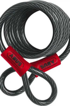 Livraison Express Abus câble spirale 185 cm 8mm One Size