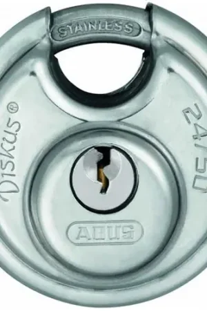 Abus disque cadenas en acier inoxydable 50mm niveau de sécurité 8 One Size Prix Promo