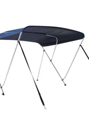 Bon Plan Talamex top bimini deluxe 3 arceaux 183 x 216 - 229 x 117cm bleu marine 183x216-229x117