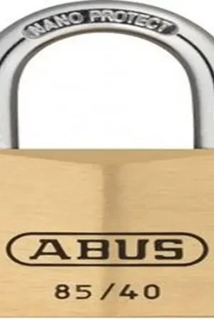 Affaire À Saisir Abus cadenas en laiton avec gaine synthétique 40mm One Size