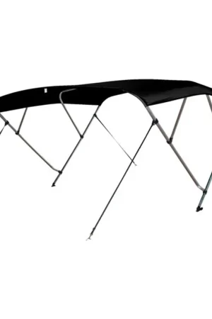 Offre Exclusive Talamex top bimini deluxe 4 arceaux 240 x 216 - 229 x 137cm noir 240x216-229x137