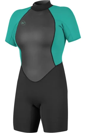 Offre Exclusive Oneill Reactor-2 2mm shorty femme fermeture dos noir/dos 2XS