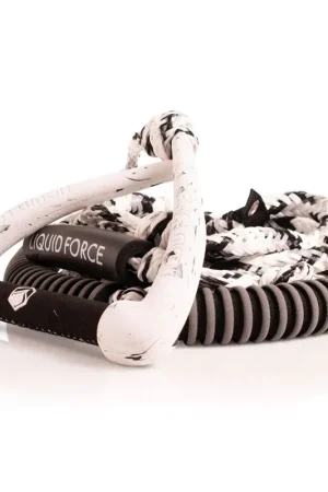 Achetez Aujourd’hui Liquid Force corde de wakesurf 9 ultra suede blanche One Size
