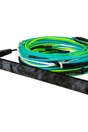 Bon Plan Ronix Combo ONE corde et palonnier de wakeboard jaune/vert One Size