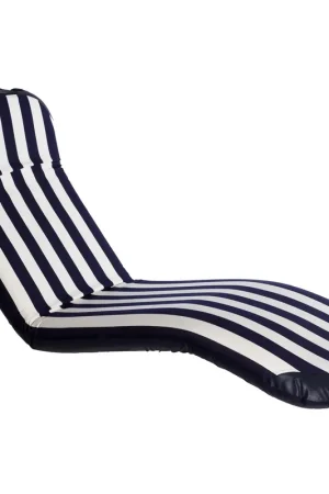Comfort Seat classic Kingsize Blue-white stripe 195x58x10 cm Acheter En Ligne