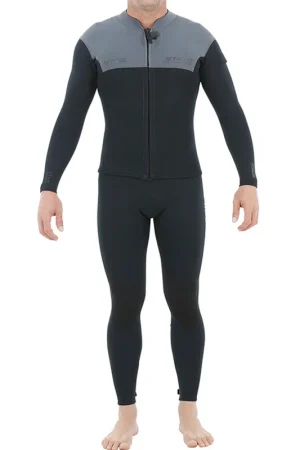 Jetpilot Venture Long John combinaison et veste grise S Satisfait Ou Remboursé