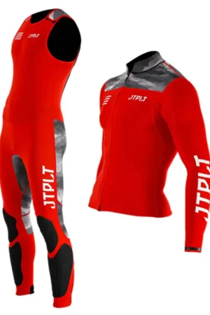 Jetpilot RX Vault Long John et veste homme rouge S Meilleure Vente