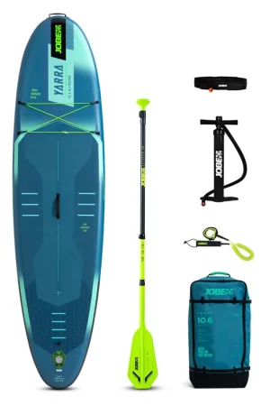 Achat Immédiat Jobe Yarra 10.6 ensemble de sup gonflable bleu 10.6 FT (323 cm)