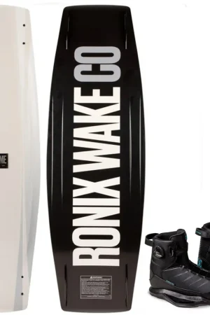 Bon Marché Ronix Supreme 137 cm ensemble de wakeboard avec chausses Anthem BOA 37-41,5