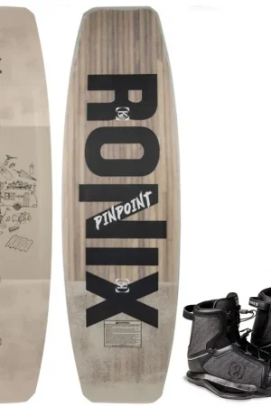 Usine Directe Ronix Pinpoint 137 cm ensemble de wakeboard avec chausses Parks 38-39