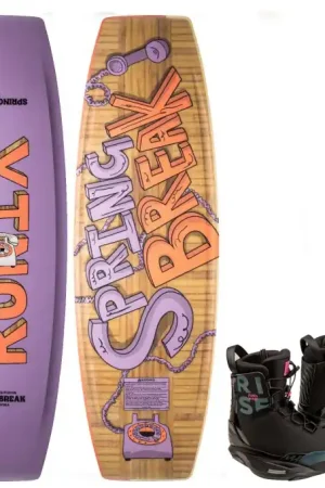 Commande En Gros Ronix Spring Break 143 cm ensemble de wakeboard avec chausses Rise 37-38