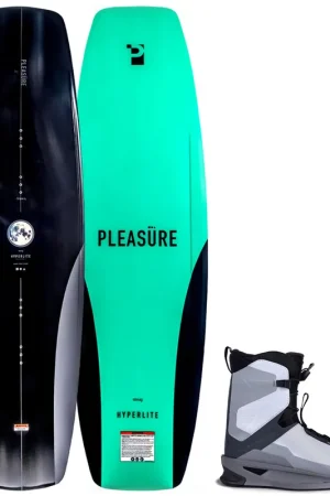 Dernière Chance Hyperlite Pleasure wakeboard 156 cm avec chausses Zero2 36-38