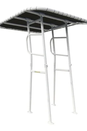 Expédition Rapide Fishmaster Original T-Top blanc avec toile noire One Size