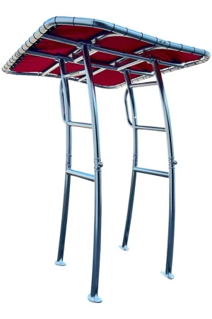 Prix Bas Fishmaster Pro T-Top poli avec toile rouge One Size