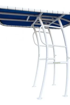 Meilleur Prix Fishmaster Pro T-Top blanc avec toile navy One Size