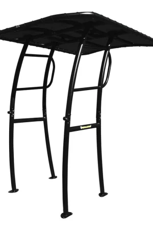 Fishmaster Pro T-Top noir avec toile noire One Size Commander Vite