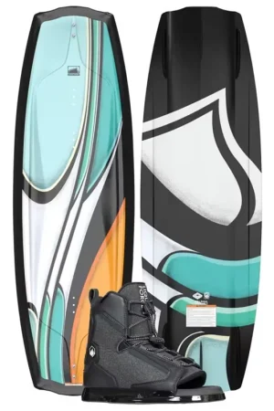 Commande En Gros Liquid Force Ensemble de planche de wakeboard Liquid Force Trip 139 cm avec fixations Index 37-41,5
