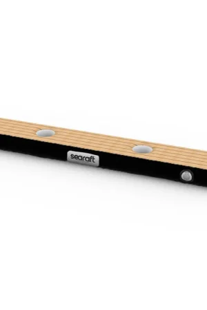 Satisfait Ou Remboursé SeaRaft Airstep transom bumper x-large teak deck noir XL