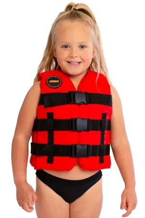 Acheter Direct Jobe Nylon gilet de sauvetage 50N enfant rouge 30-40 kg