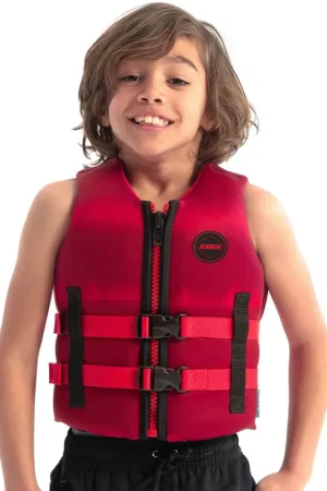 Certifié Jobe Néoprène gilet de sauvetage 50N enfant rouge 116