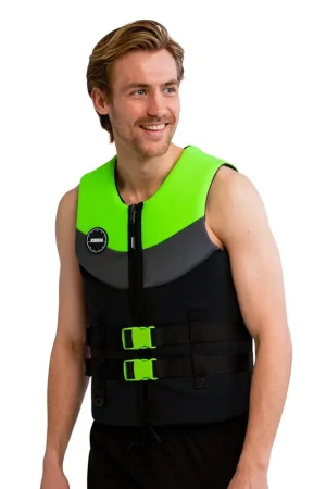 Super Prix Jobe gilet de sauvetage 50N homme néoprène vert citron S