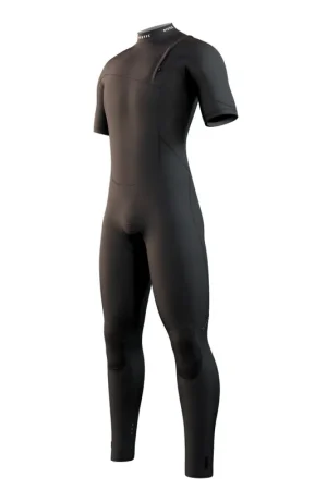 Mystic The One shortarm 3/2 mm zipfree homme noir S Top Vente