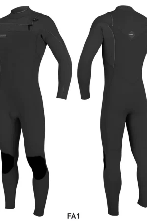 Combinaison O'Neill Hyperfreak FUZE 2019 Front Zip 4/3 Oil/Black Promotion Saisonnière
