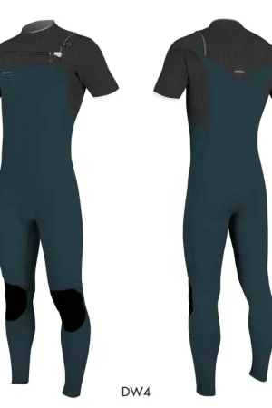 Combinaison O'Neill Hyperfreak 2019 Front Zip 2 Slate/Black Quantité Limitée
