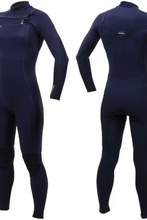 Combinaison O'Neill Femme Hyperfreak 4/3mm 2021 Chest Zip Full Abyss / AbyssChest Zip Offre Exclusive