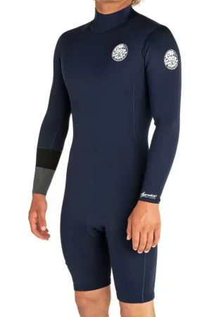 Authentique Combinaison Rip Curl Aggrolite LS 2mm 2019 Back Zip