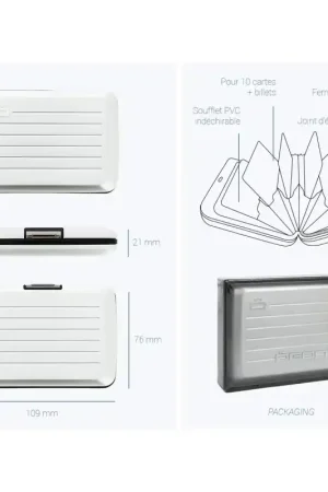 Portes Cartes Ögon Stockholm V2 Wallet Petit Prix