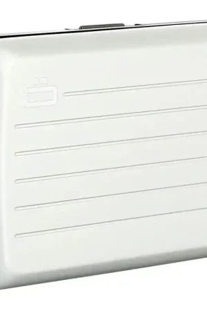 Porte-Cartes Ögon Stockholm V2 Wallet, Silver Authentique