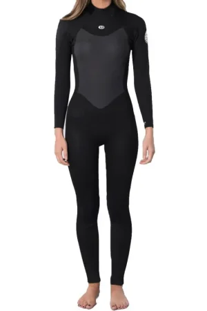 Bon Plan Combinaison Rip Curl Femme Omega 4/3mm Back Zip 2021 Black