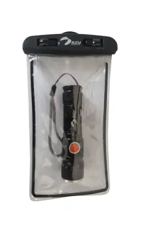 Achat Immédiat Lampe led USB de poche IP65 avec pochette étanche IPX8