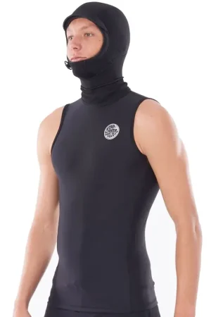 Cagoule/Top Rip Curl FBomb Polypro Hood Vest 2022 Bon Plan