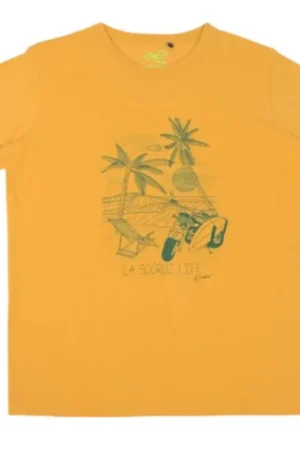 Achetez Aujourd’hui T-shirt Sooruz SS Bio Life Organic Cotton Jaune 2022