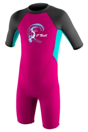 Combinaison Enfant O'neill Reactor-2 2mm S/S - Fille 1 an Nouvel Arrivage