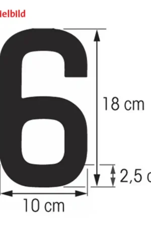 Achat Immédiat Plastimo chiffre noir 18cm pr pneumatique-5