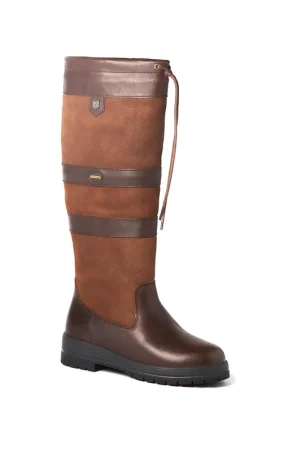 Dubarry Galway ExtraFit Country Boots bottes en cuir Gore-Tex unisexe walnut-brun, taille 47 Satisfait Ou Remboursé