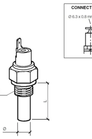 Marque VDO Interrupteur de température 150°C - M10