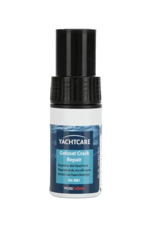 Vente Flash Yachtcare Stylo de retouche pour réparation de fissures Gelcoat crème blanc RAL 9001, 9ml