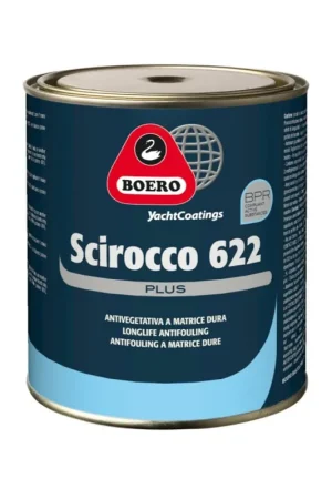 BOERO ANTIFOULING SCIROCCO 622 PLUS BLEU FONCE 118 2.5L Promotion Saisonnière