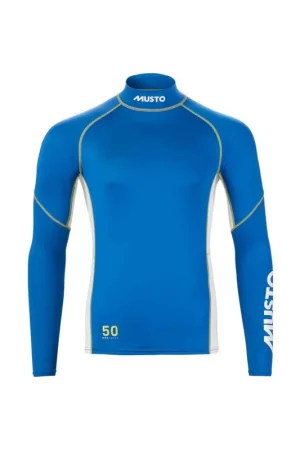 Usine Directe Musto Championship Rash Guard manches longues homme bleu aruba, taille S