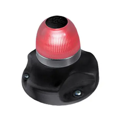 Hella Marine NaviLED 360 lanterne de signalisation rouge BSH - boîtier noir Nouvel Arrivage