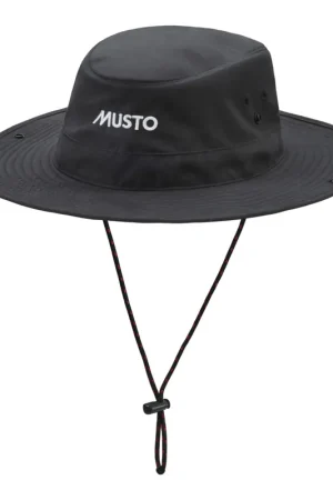 Acheter En Ligne Musto FD Brimmed chapeau de voile noir, taille S/M