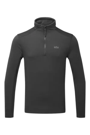 Promotion Saisonnière Gill haut Quest zippÃ© 1/4 homme noir, taille L