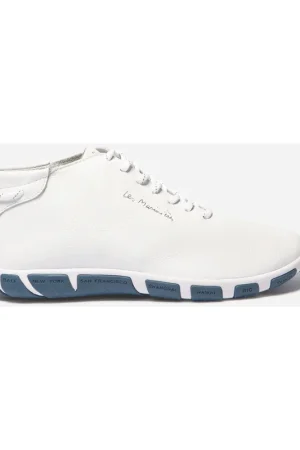 TBS Juhayna Chaussure Bateau femme blanc-bleu, taille 42 Commande En Gros