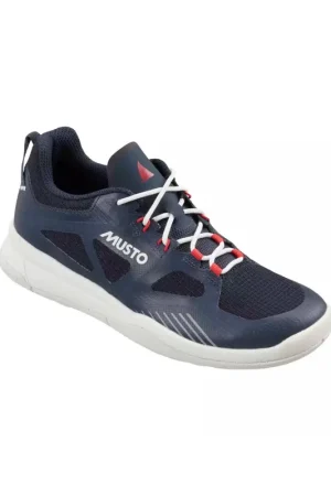 Musto Dynamic Race Trainer chaussure de voile femme bleu marine-rouge, taille 39 Pas Cher