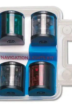 Pas Cher Feu de navigation CDS - blanc - Blister de 4