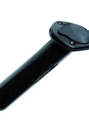 Porte-canne ABS à encastrer - avec bouchon - noir Prix Promo